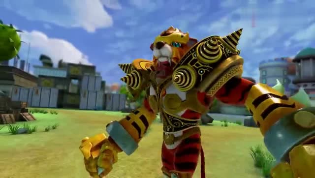 迷糊老师从五灵之源里提取能量,猪猪侠又能变身了,皇家守护者复活