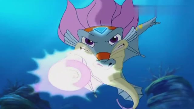 小鲤鱼历险记:阿酷和赖皮蛇激战,结果两人撞到石头上纷纷被撞晕