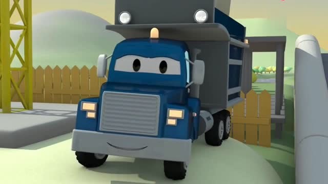 汽车城:卡车伊森病重没发工作,超级卡车卡尔帮忙建设桥梁