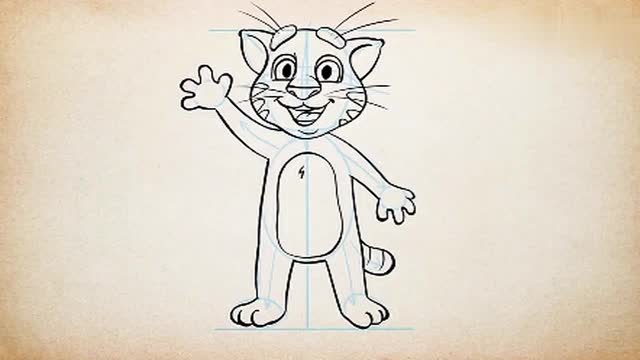 会说话的金杰猫:绘画汤姆猫和安吉拉