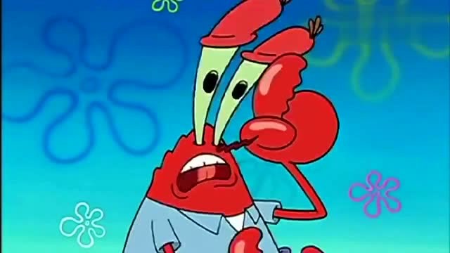 蟹老板的一美元丢了一直哭,海绵宝宝和章鱼哥帮忙找!