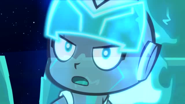 开心超人联盟:伽罗从埋在地下的小心超人身上走过!