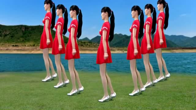 16步广场舞《自由飞翔》凤凰传奇经典歌曲,好听更好看!