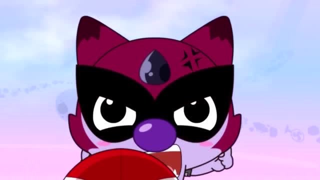 开心超人想起婆婆之前说的话,开心超人击败了芝麻狐!