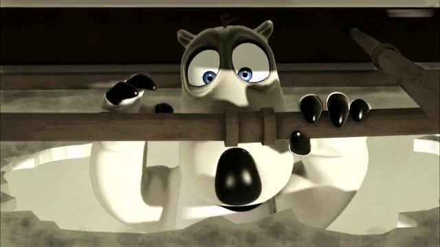 倒霉熊:熊熊在浴室洗澡,做一个干干净净的好孩子