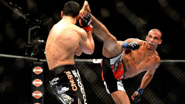 腿王巴博萨罕见一招ko 转身一腿让对手直接晕厥