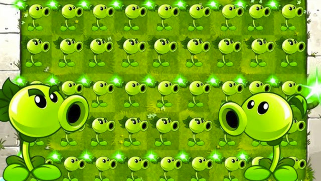 或许这就是传说中的三重火焰豌豆射手吧