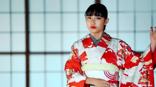 跨年福利 ~ ringo winbee 超可爱和服舞蹈