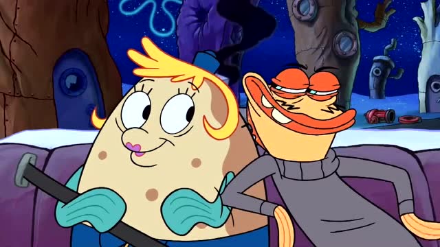 海绵宝宝第10季:泡芙老师搭讪开船司机,很显然他误会了!