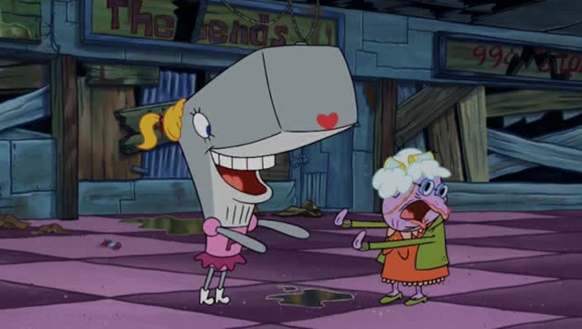 海绵宝宝:真是和蔼可亲的老奶奶,讲的故事都那么有道理!