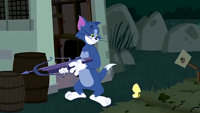 猫和老鼠:小黄鸭找爸爸,伤心突变大黄鸭