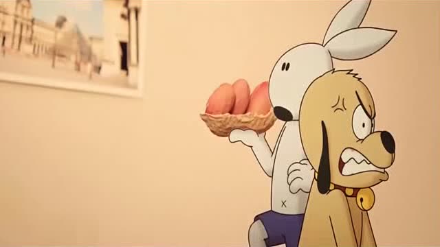 功夫兔与菜包狗:巅峰对决一触即发,功夫兔菜包狗面对面