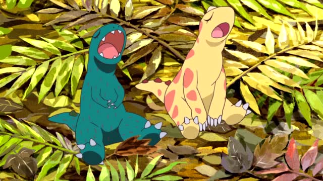 你看起来好像很好吃:两只恐龙宝宝出壳了,可为什么长的不一样