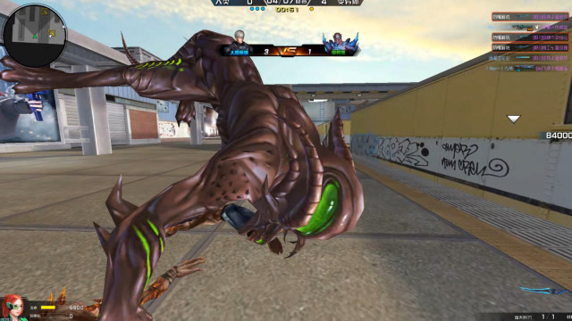 cf特战英雄 来呀母体你抓我呀