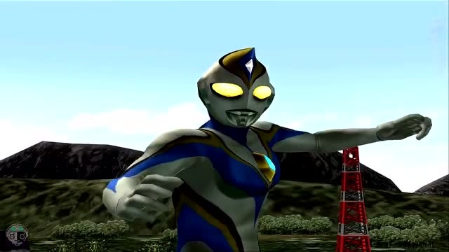 冒牌货戴拿奥特曼 迪迦战士 卡通格斗游戏