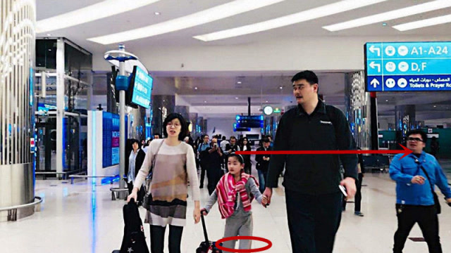 姚明的女儿姚沁蕾,年仅8岁却身高惊人,网友:可怕,比我还高