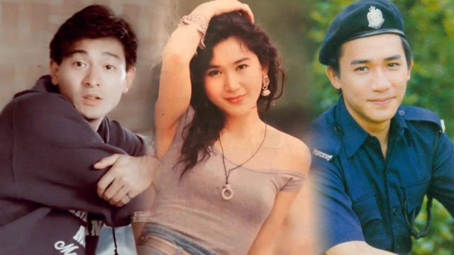 温碧霞晒与刘德华梁朝伟年轻旧照,配文称怀念我们的18岁