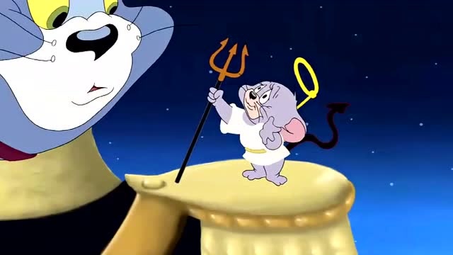 一会天使一会魔鬼,我都看晕了,难怪汤姆抗不住了!
