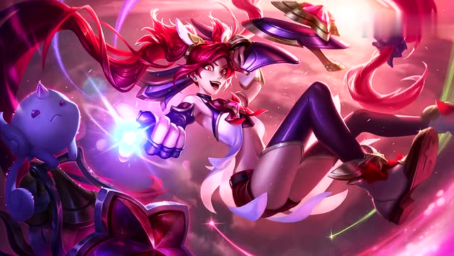 lol魔法少女金克斯!皮肤特效预览