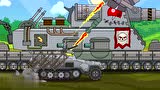 坦克世界：绿色战机被击中尾翼着火