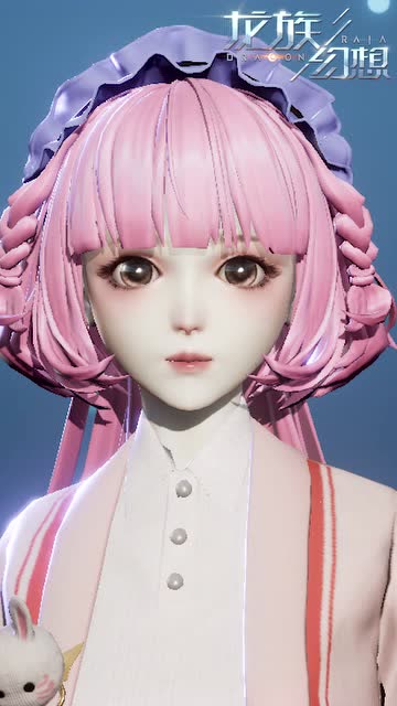 龙族幻想:发型和配色可以这么酷 这个女友暖到想抱回家