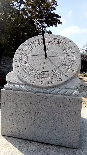 古代计时器日晷