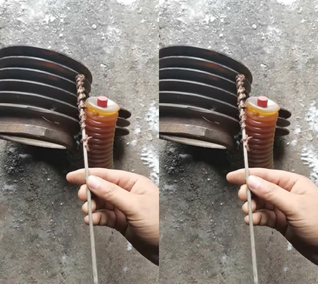 普通焊条缠绕铜丝的妙用,一般人不知道