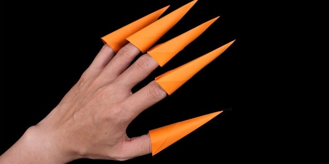 简单手指套折法图片