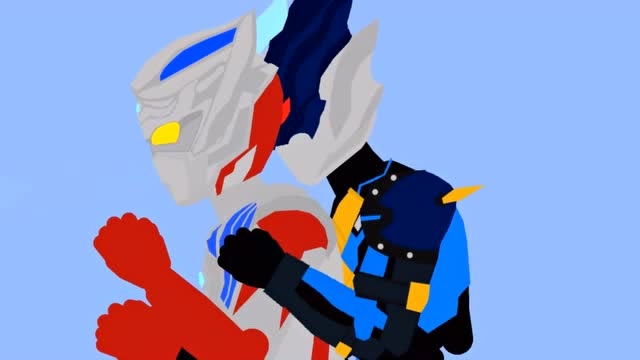 托雷基亚故意激怒泰迦奥特曼,趁他露出破绽与他一战