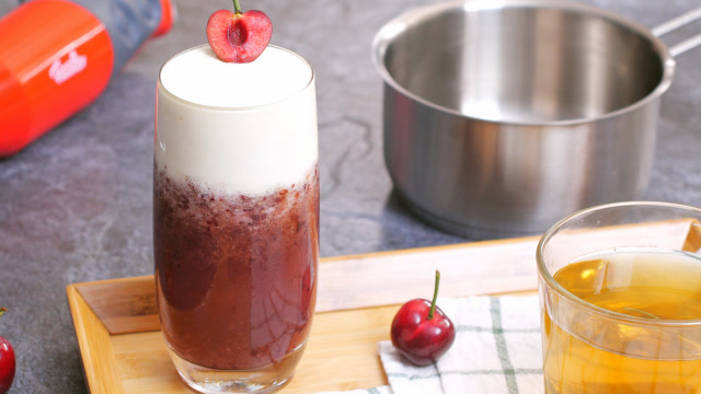 菲常食谱——网红樱桃芝士酪酪