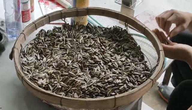 铁锅炒瓜子,这铁锅,这瓜子,自己动手的就是好,这香不香呢