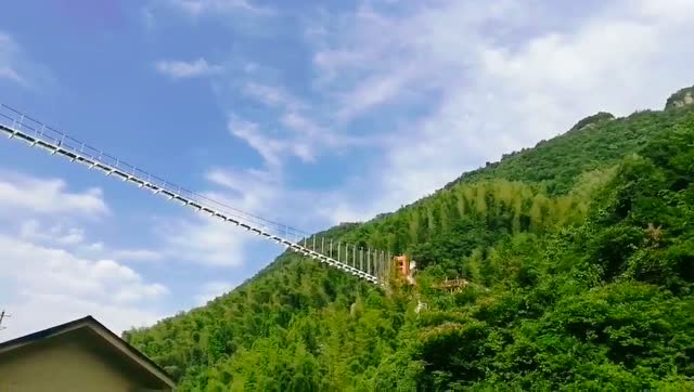 霍山大峡谷玻璃桥