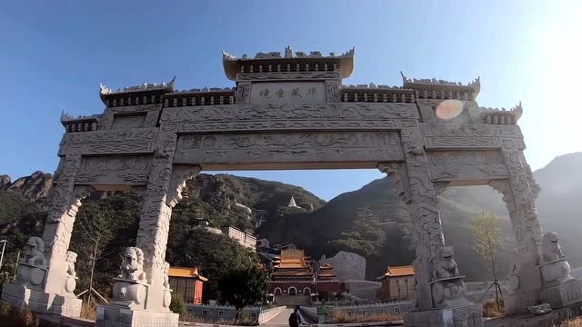 辽阳龙峰山龙峰寺,鬼斧神工的大自然创造出美丽的景色,值得一游