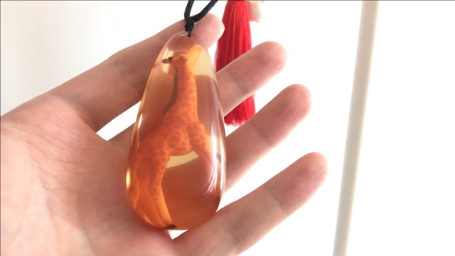 于谦家的长颈鹿琥珀被我找到了!