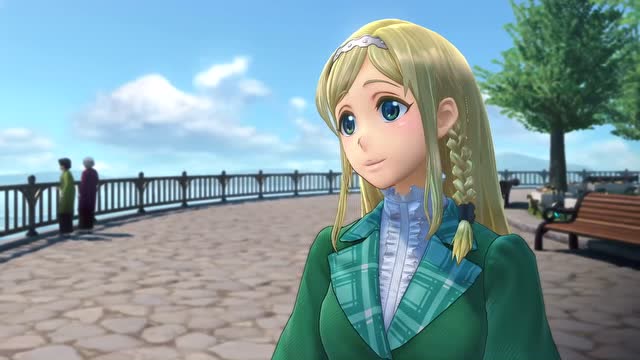 《新樱花大战》金发妹纸库拉丽丝演唱《轮舞》mv