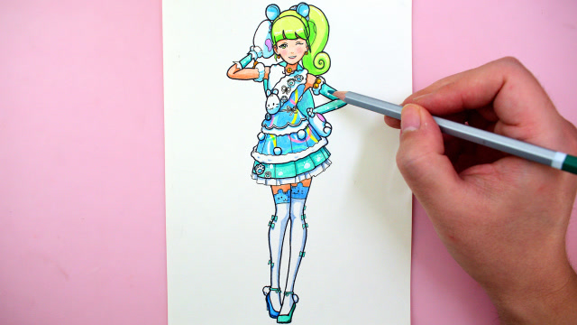 抖抖兽耳变身灵动萌宠,多乐斯组合成员黛嘉丽的元气萌虎套装