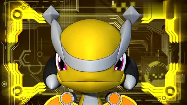 晶甲龙让斗龙战士使用防御能力的战龙卡