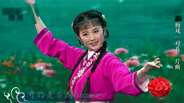 黄梅戏《对花》片断张小威饰金小毛;何凤娇饰陶金花