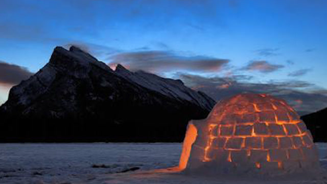北极这么冷,为何因纽特人还住在冰屋里?走进里面一看大开眼界