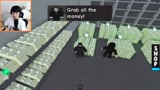 Roblox抢劫故事：潜入银行金库带走五百万，出门却被警察包围了！