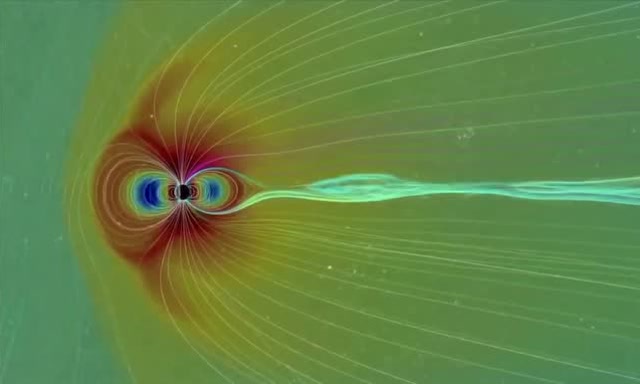 太阳风和宇宙射线时刻影响着地球,看看地球磁场是如何运行