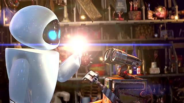 机器人总动员瓦力的爱情故事你羡慕么60帧高清分享喜欢的点赞