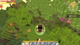迷你世界：小匣子来到一片绿树林，他想做什么呢？