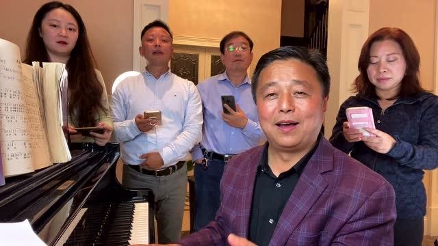 唱歌养生粉丝团,名师出高徒,真是一群幸运宝宝!能得到刘学军的真传!