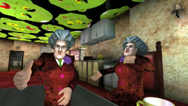 恐怖老师:老师换新衣服了,房子也重新装修了,塔米觉得很难看!