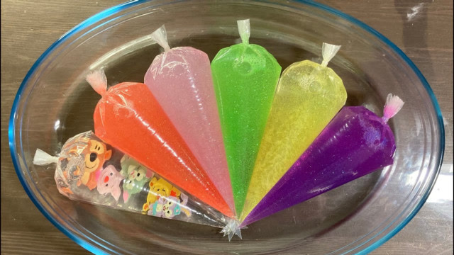 diy纯净系混泥解压轻粉色史莱姆泥