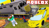 Roblox汽车VS火车：巨龙巴士撞击磁悬浮列车？面面解说