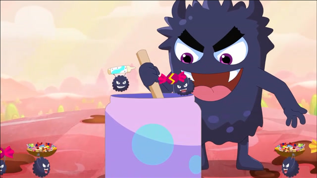 牙牙精灵战队:细菌怪真过分,破坏牙齿城堡,危害口腔健康