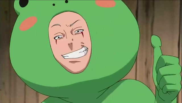 火影忍者:自来也自己喜欢青蛙,就把长门和小南也变成青蛙了