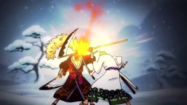 海贼王和之国索隆vs镰藏基拉超燃混剪